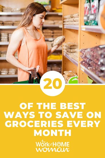 20 of the Best Ways to Save on Groceries Every Month.