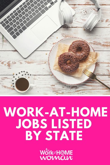 A Huge List of Work-at-Home Jobs by State