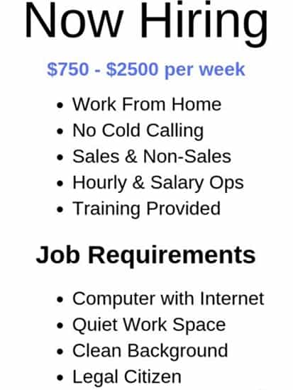 Dishonest Work From Home Job Descriptions on Sites Like Craigslist