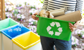 Woman who is going to turn her trash into cash