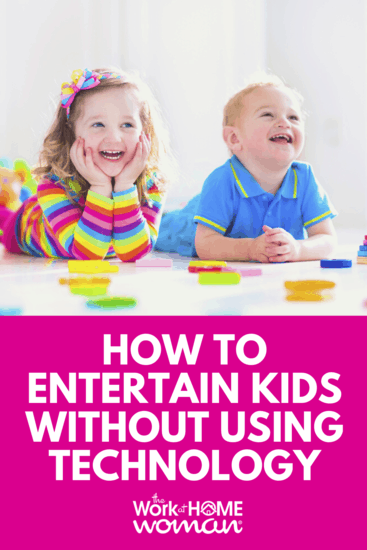 how to Entertain Kids Without Using Technology